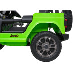 Elektrické autíčko Jeep Wrangler Rubicon Lift 4x4, 24V - zelené